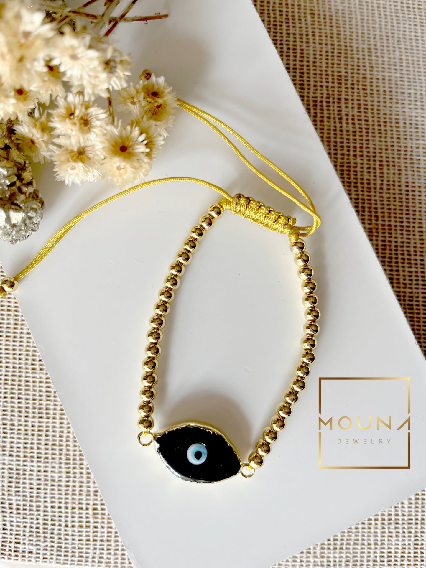 Pulsera Black Evil Eye